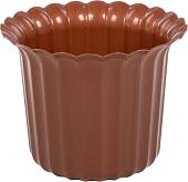 Кашпо Полесье Виола 74638 (3 л, коричневый-перламутр)