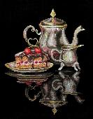 Набор для вышивания Сделай своими руками Кофе для двоих К-42С