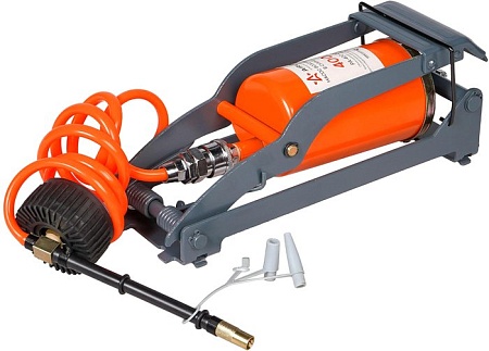 Насос ножной велосипедный Airline 400 PA-400-02