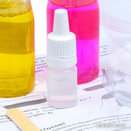 Набор для опытов Lori Химические опыты 2в1. Style Slime и лучистый кристалл Оп-060