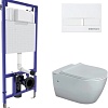 Унитаз Berges Wasserhaus Mascon Rimless + Toma Slim SO + Novum525 + L1 043266