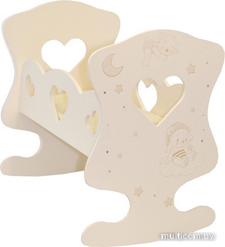 Кроватка для кукол Paremo Лаки мини PDA220-04M