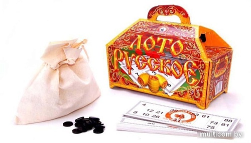 Настольная игра Русский стиль Лото русское. Ларец