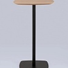 Барный стол Stool Group Form 60x60 T-005H (светлое дерево/черный)