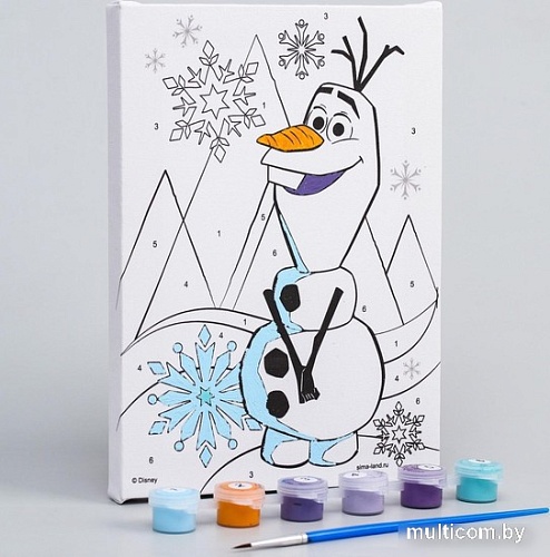 Картина по номерам Disney Олаф. Холодное сердце 5142423