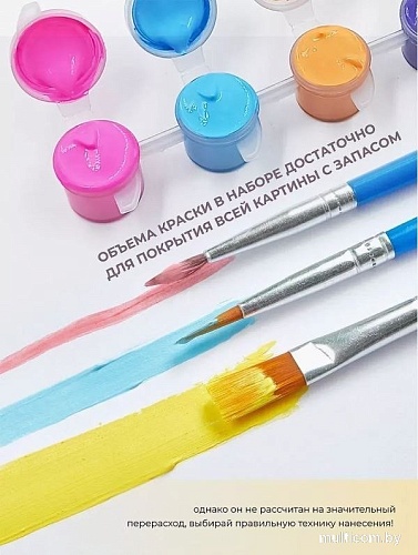 Картина по номерам ILikeGift Шикарный леопард H181