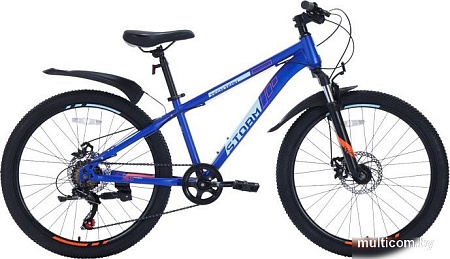 Велосипед Tech Team Storm 24 2024 NN000758 (синий, разобранный)