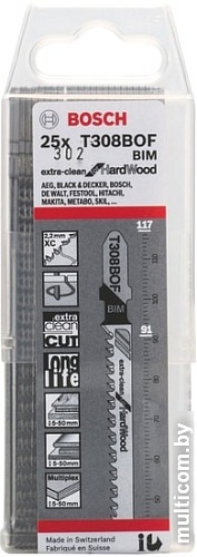 Набор оснастки Bosch 2608636641 (25 предметов)