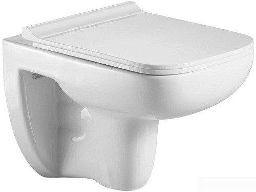 Унитаз WeltWasser Kehlbach 004 GL-WT + Marberg 410 RD (белый глянец/хром)