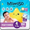 Подгузники Mimiso 4 L 7-14 кг (84 шт)