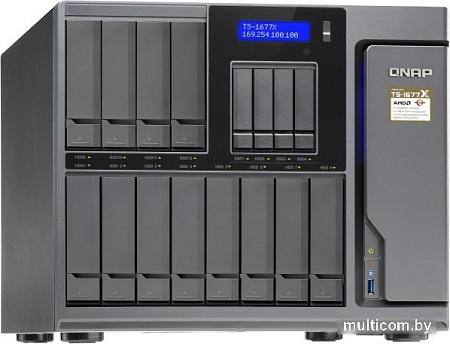 Сетевой накопитель QNAP TS-1677X-1700-64G