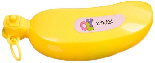 Кукла Bondibon OLY в банане в шапочке-ушанке ВВ3845