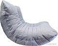 Кресло-мешок LoftyHome Кокон XL (рогожка, голубой)