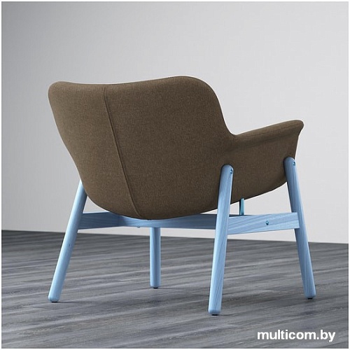 Интерьерное кресло Ikea Ведбу (гуннаред синий) 604.235.77