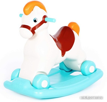 Качалка Полесье Пони Сафари 96104 (бирюзовый)