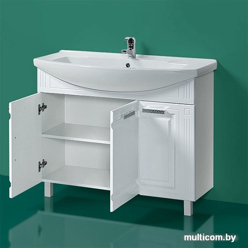 Акваль Тумба Оливия 105 с умывальником Элеганс 1050 [EO.01.05.00.N]