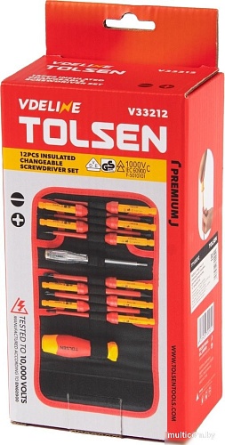 Набор отверток Tolsen TTV33212 (12 предметов)
