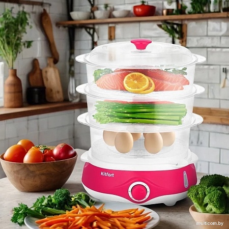 Пароварка Kitfort KT-6453