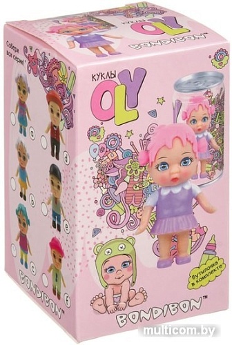 Кукла Bondibon OLY в баночке и шляпе с аксессуарами ВВ3825