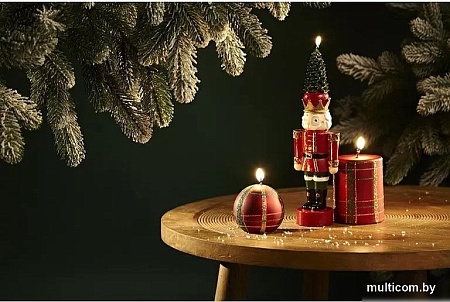 Набор свечей Tkano New Year Essential Festive classics TK24-NY_CND0008 (2 шт, красный)