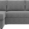 Угловой диван Mio Tesoro Верона левый (рогожка, серый)