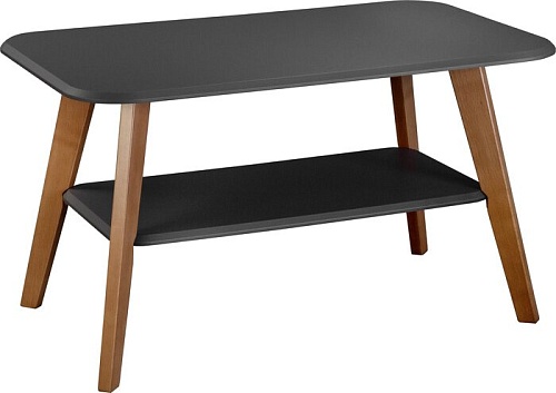 Журнальный столик Мебелик BeautyStyle 18 (графит/бук)