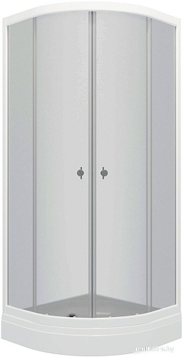 Душевой уголок Triton Грэй В 90х90 (белый)