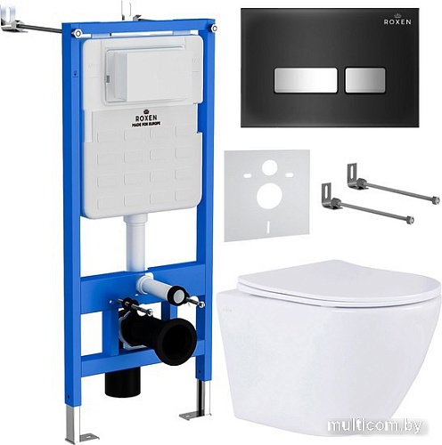Унитаз подвесной Roxen StounFix Slim 642915