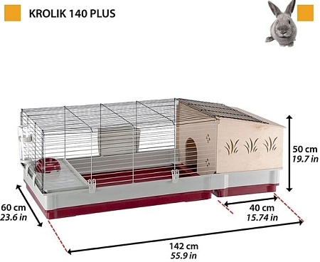 Клетка Ferplast Krolik 140 Plus 57072570