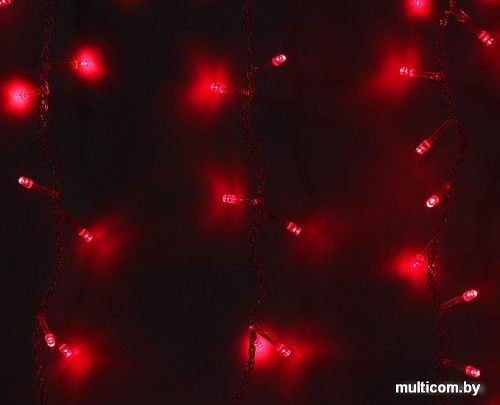 Световой дождь Luazon Led-180 (1.5x1 м, красный) [1080455]