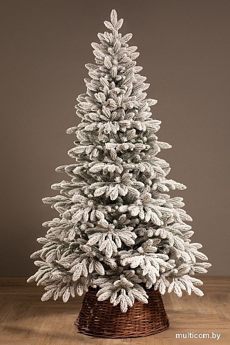 Ель Ёлушка Донская заснеженная ЕДОНЗ 15 (1.5м, подставка пластик)