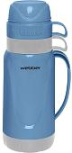 Термос Webber 24008/9S 1л (синий/серый)