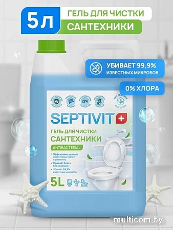 Средство универсальное Septivit для чистки сантехники (5 л)