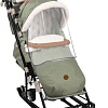 Санки-коляска Nika НД7-8К/4 (оливковый)