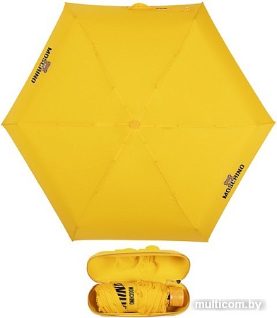 Зонт Moschino 8042-superminiU Shadow Bear Yellow