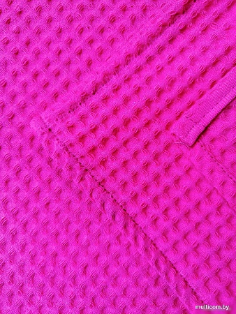 Накидка для бани Текстильный городок П2041 (фуксия)