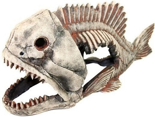 Декорация DekSi Скелет рыбы №904