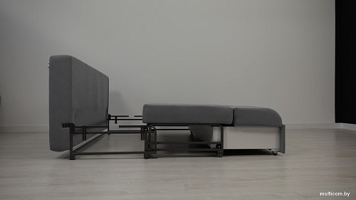 Диван Сириус Лидер-3 ППУ (Eva 15 велюр темно-бордовый)