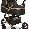 Универсальная коляска Lorelli Alba Premium Set 2023 (3 в 1, black)