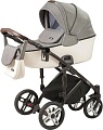 Универсальная коляска Nuovita Carro Sport (2 в 1, серый/белый)