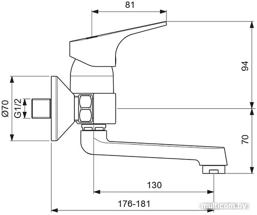 Смеситель Vidima Next BA368AA
