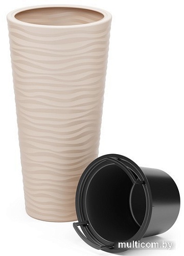 Кашпо Альтернатива Оазис М8077 (светло-бежевый)