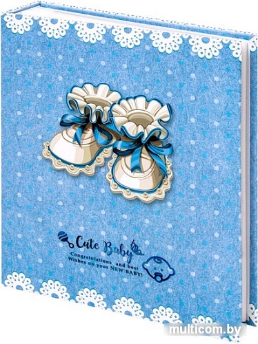 Фотоальбом BRAUBERG Baby Shoes 391147