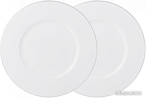 Набор обеденных тарелок Lefard Cristal Platinum 414-060
