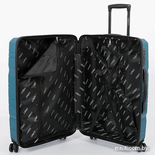 Чемодан-спиннер Grott 227-PP002/3-25 (синий)
