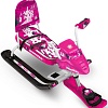 Снегокат Nika Snowpatrol СНД2 (розовый/белый каркас)