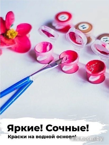 Картина по номерам Colibri Кудрявая девушка 40х50 VA-1872