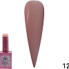 Основа Global Fashion Rubber Base Coat French (тон 12) 15 мл