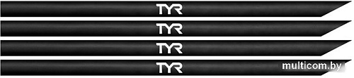 Резинка для лопаток TYR Silicone Replacement Straps LHPSILST/001 (черный)