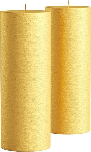 Набор свечей Мелт 200 мм (2 шт, золотой)
